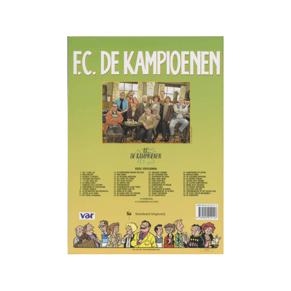 Strip Fc De Kampioenen Nr 10 De Ontsnapping Van Sinterklaas