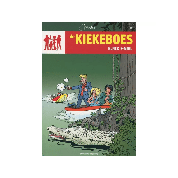 Strip De Kiekeboes Nr 90 Black E-mail