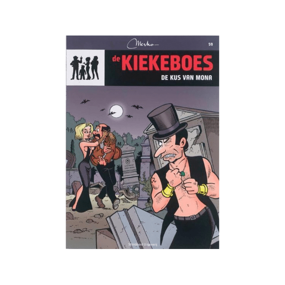 Strip De Kiekeboes Nr 59 De Kus Van Mona