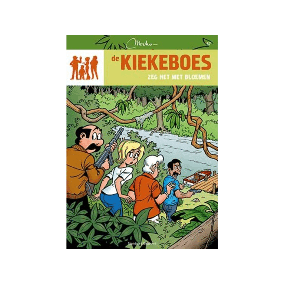 Strip De Kiekeboes Nr 57 Zeg Het Met Bloemen