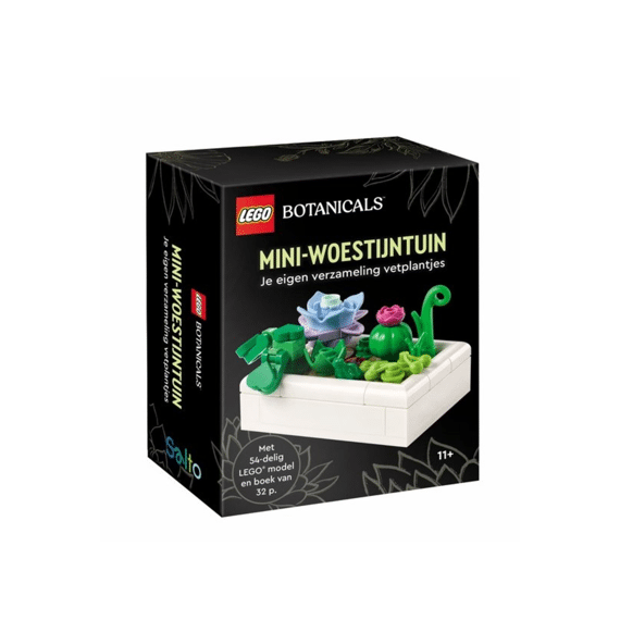 Lego Mini-woestijntuin + Boek Lego Botanicals