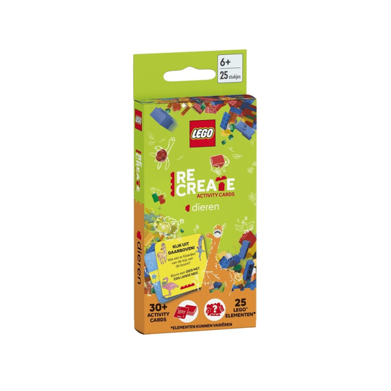 Lego Activity Cards Recreate Dieren