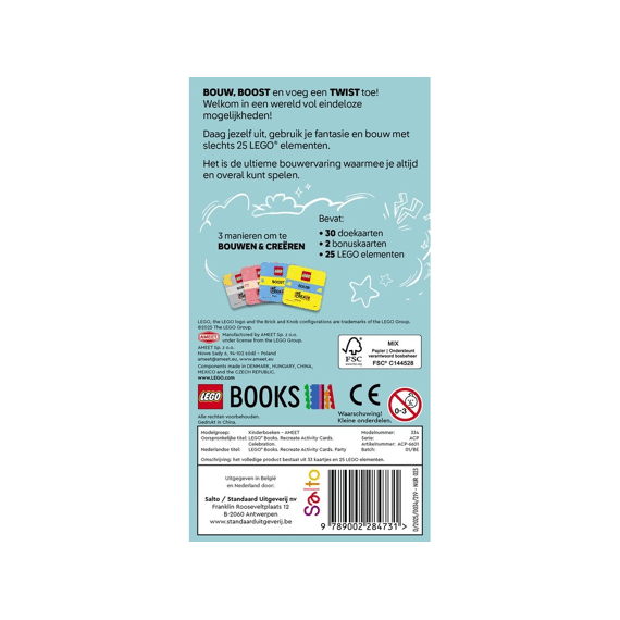 Lego Activity Cards Recreate Party