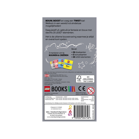 Lego Activity Cards Recreate Ruimte