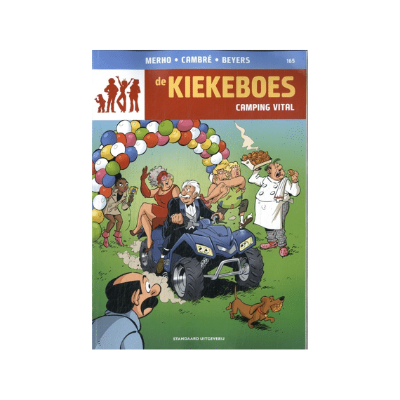 Strip De Kiekeboes Nr 165 Camping Vital