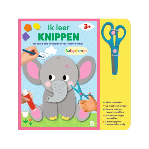 Ik Leer Knippen Babydieren Met Schaartje