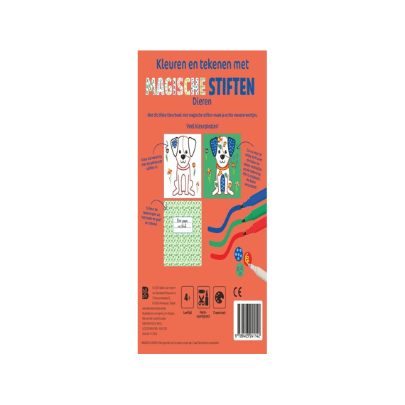 Kleuren En Tekenen Met Magische Stiften Dieren
