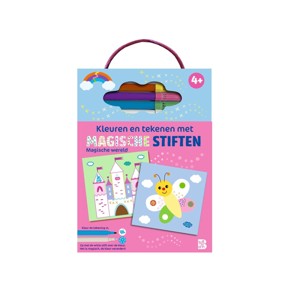 Kleuren En Tekenen Met Magische Stiften Magische Wereld