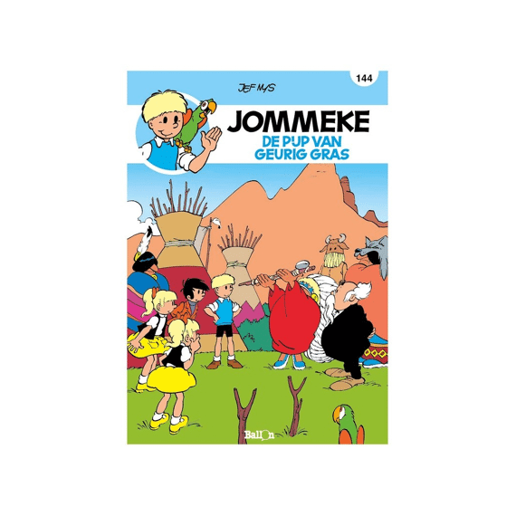 Strip Jommeke Nr 144 De Pijp Van Geurig Gras