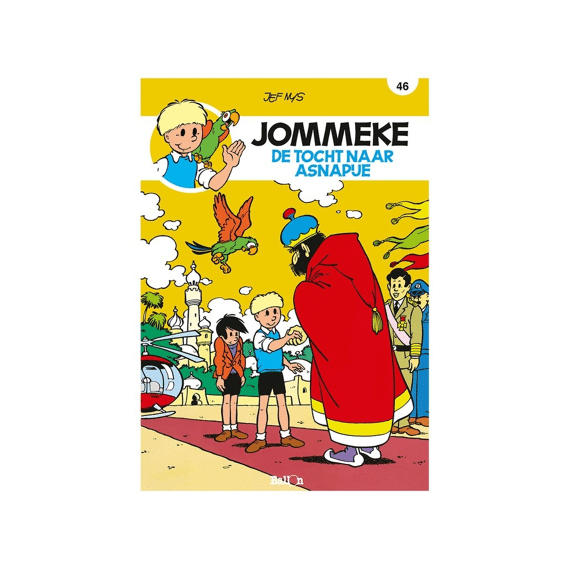 Strip Jommeke Nr 46 De Tocht Naar Asnapije