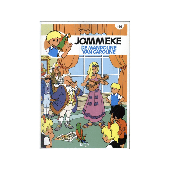 Strip Jommeke Nr 166 De Mandoline Van Caroline