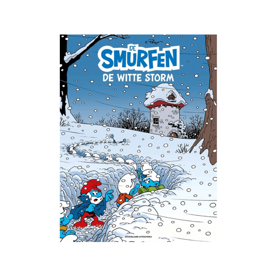 Strip De Smurfen Nr 40 De Smurfen En De Witte Storm