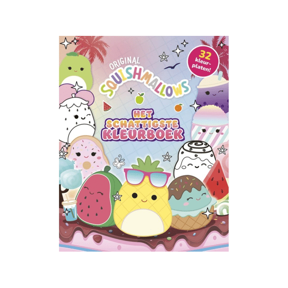 Squishmallows Het Schattigste Kleurboek