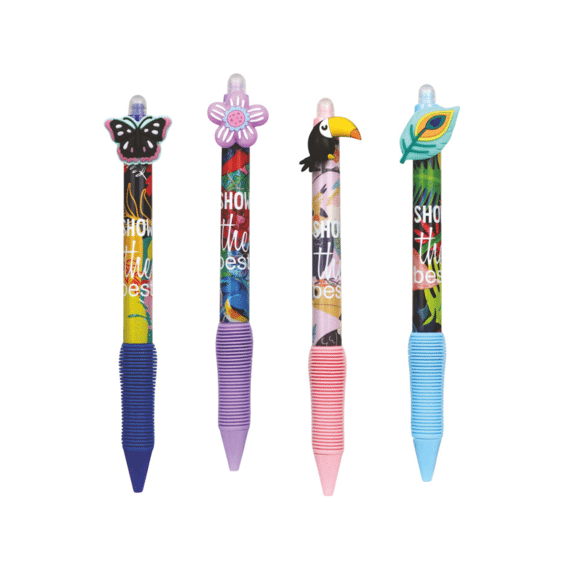 Butterflies And Flowers Uitwisbare Pen Assortiment
