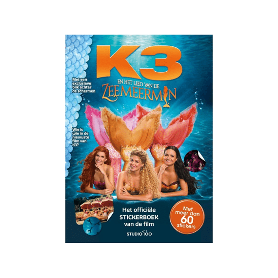 Stickerboek K3 En Het Lied Van De Zeemeermin