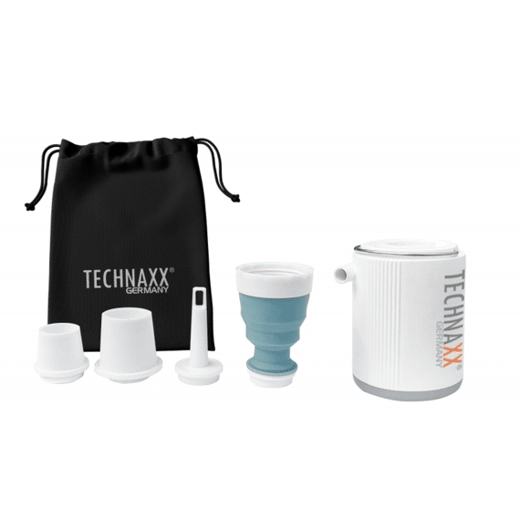 Technaxx Mini Luchtpomp Op Batterij 1360mah 13,5w