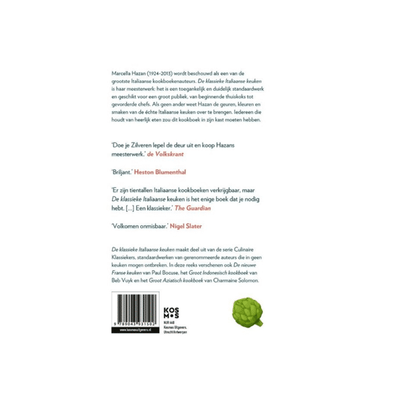 Kosmos Kookboek De Klassieke Italiaanse Keuken Marcella Hazan