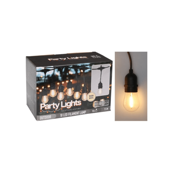 Feestverlichting 10 Led 8m