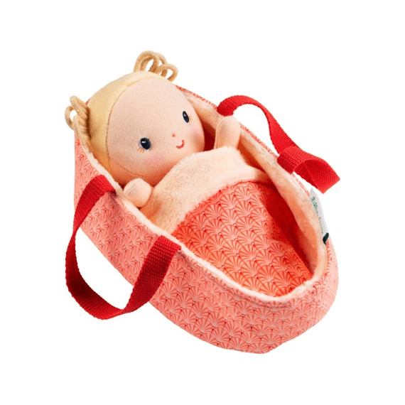 Lilliputiens Baby In Draagmand Anaïs Orange Bogen