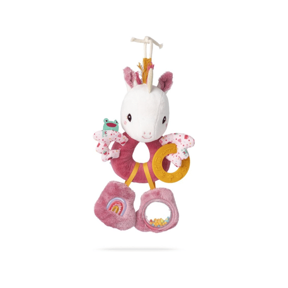 Lilliputiens Activiteitenknuffel Met Ringen Lena Eenhoorn
