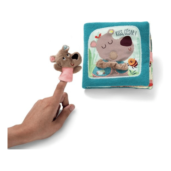 Lilliputiens Knisperboek Cesar Knuffels Van Cesar