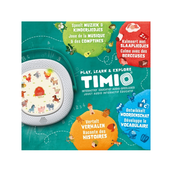 Timio Player Oplaadbaar + 5 Discs