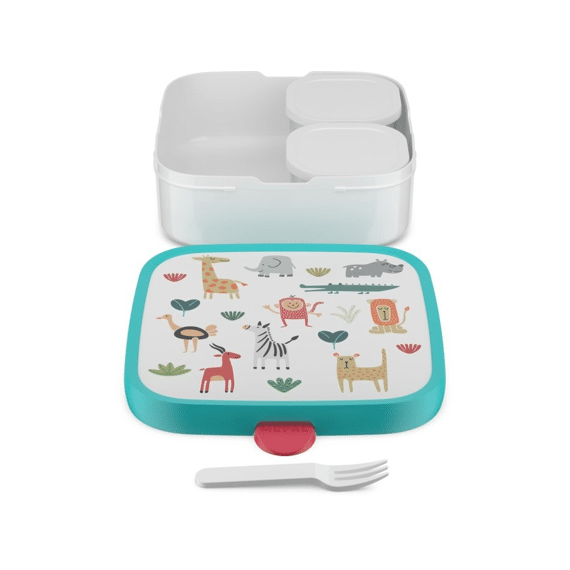 Mepal Bento Lunchbox Campus Groot Animal Friends 184 X 182 X 65mm