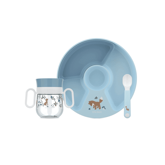 Mepal Little Dutch Set Babyservies Mio 3delig Forest Friends