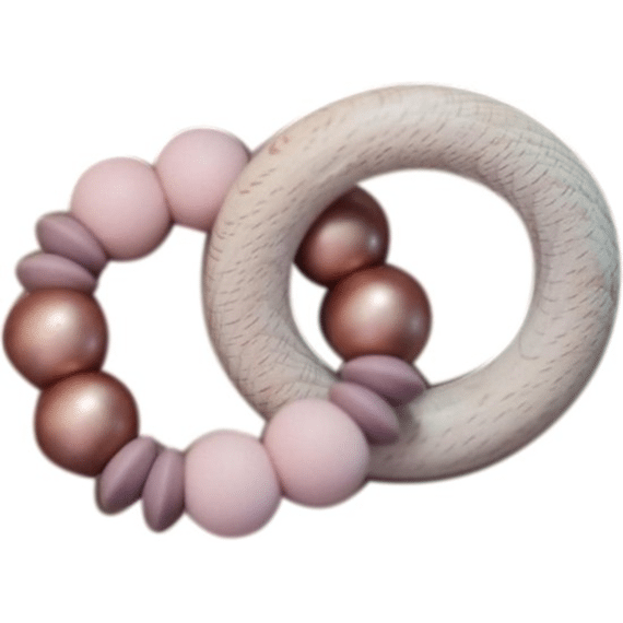 Chewies and More Rammelaar Sparkle Lentil Rose Gold