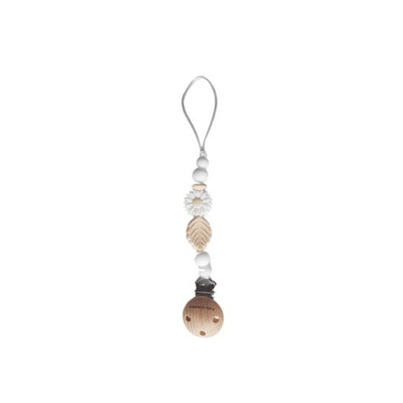 Chewies and More Fopspeenketting Daisy White