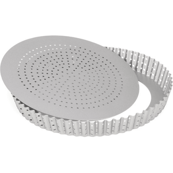 Patisse Taartvorm 24cm Geperforeerde losse bodem
