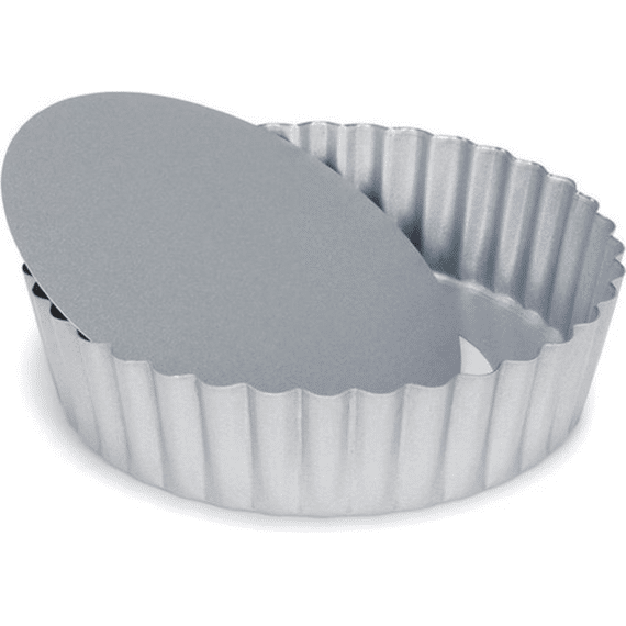 Patisse Silver Top Taartvorm met Losse Bodem Hoge  15cm
