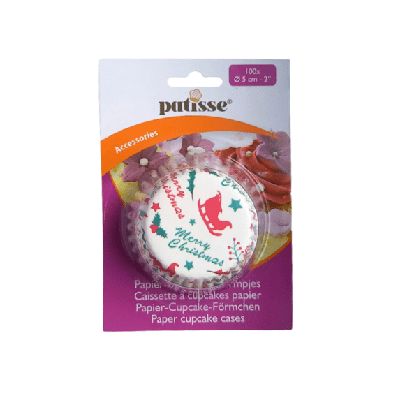 Patisse Cakevormpje Kerst Papier 100stuks