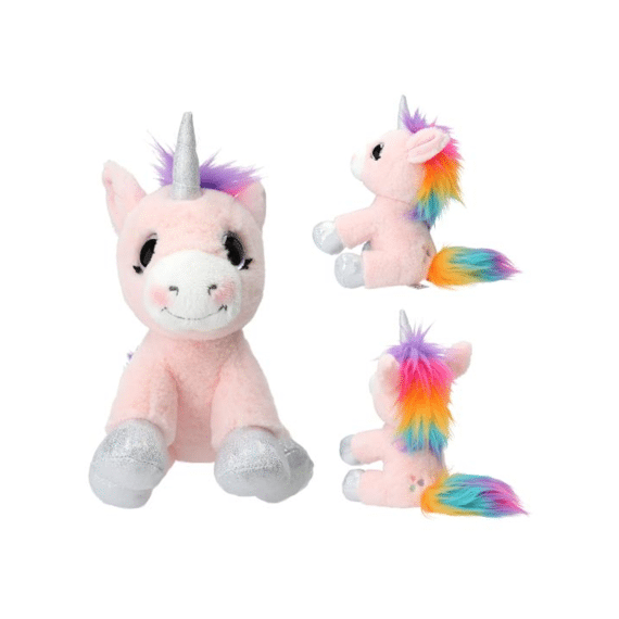 Ylvi Knuffel Eenhoorn Roze 21cm