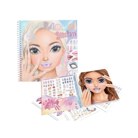 Topmodel Dress Me Up Face Stickerboek