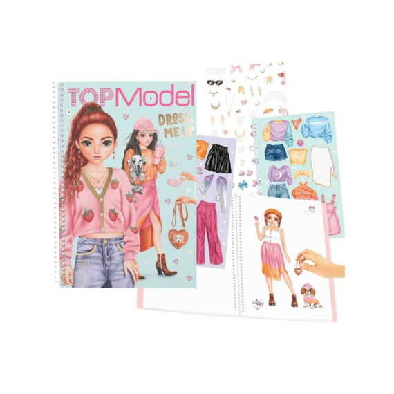Topmodel Dress Me Up Groot Stickerboek