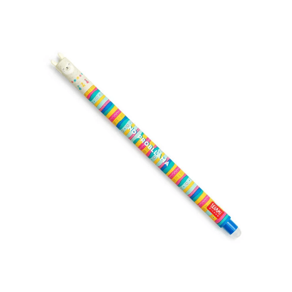 Legami Uitwisbare Gelpen Blauw Llama