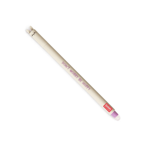 Legami Uitwisbare Gelpen Paars Bunny