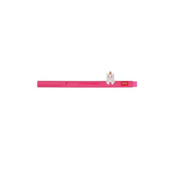 Legami Gelpen Lovely Friends Neon Pink Unicorn