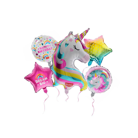 Legami Let''S Party! Unicorn 5 Stuks