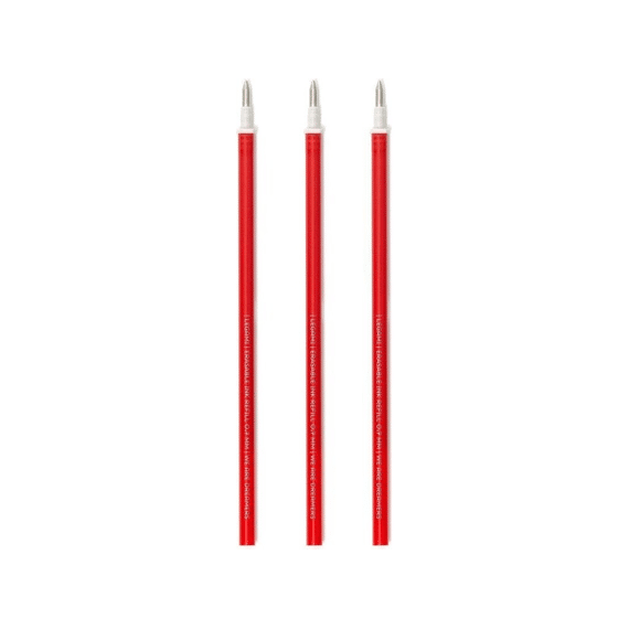 Legami Refill Uitwisbare Gelpen Rood 3st