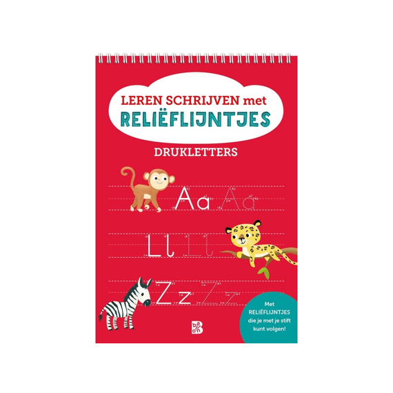 Leren Schrijven Met Reliëflijntjes: Drukletters