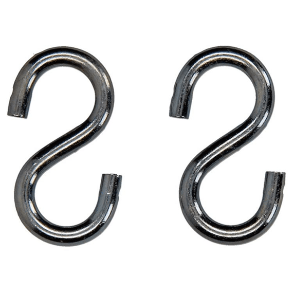 Mack 2 Open S-haken 5,0 X 45 Zwart