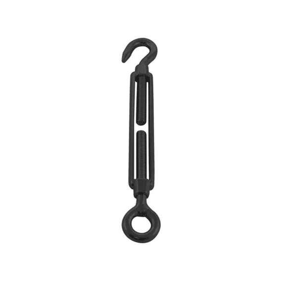 Mack 2 Spanners Oog + Haak M8 X 70mm Zwart