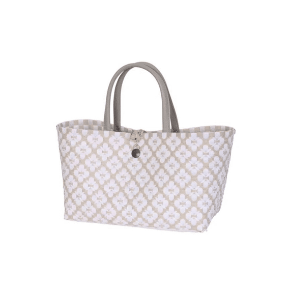 Handed By Shopper Mini Motif Bag Pale Grey