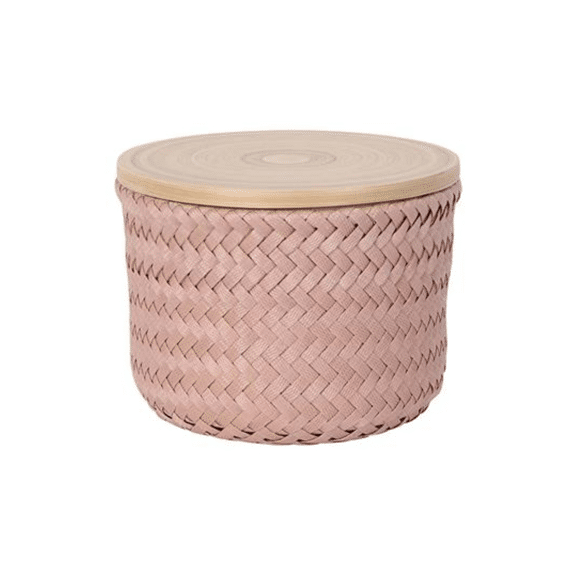 Handed By Ronde Mand Wonder Bamboo Cover XS Copper Blush 13x17x17cm