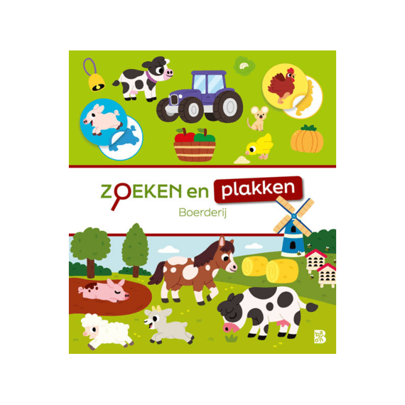 Zoeken En Plakken Boerderij