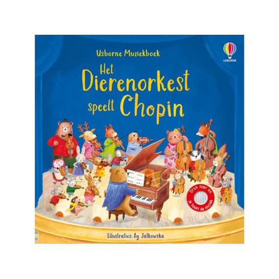 Geluidenboekje: Het Dierenorkest Speelt Chopin