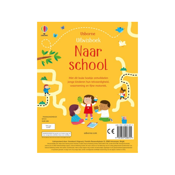 Uitwisboek Naar School