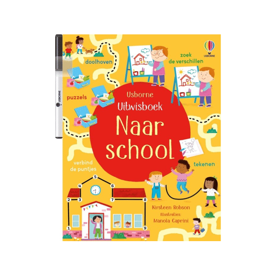 Uitwisboek Naar School